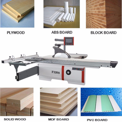 Woodworking CNC High Speed ​​45 Degree Sliding Table Saw F3200